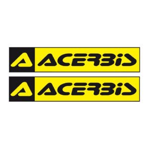 Acerbis A Icon Badge Stickers – Style 3 MX Decals (2-Pack)