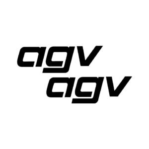 AGV Wordmark Stickers (2-Pack) – Italic Cut Vinyl Decals