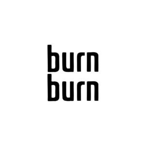 Burn Energy Heavy Lowercase Stickers (2-Pack) – Motocross Decals