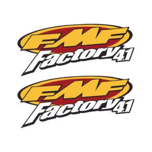 FMF Factory Stickers Decals (2-Pack) - Motocross Race & Factory MX Style