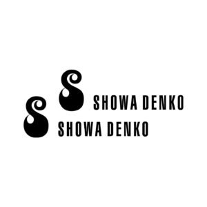 Showa Denko Logo V1 Stickers Decals (2 pcs) suspension focused race cars and bikes