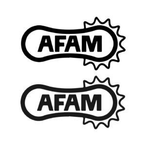 AFAM Chain & Sprocket Stickers (2-Pack) – Swingarm Decals