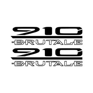 MV Agusta Brutale 910 Decals (2-Pack) – Tank & Tail Logo Set