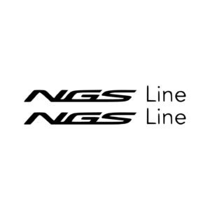 Askoll Stickers – NGS Line Model Lettering Decals (2-Pack)