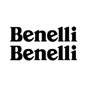 Benelli Heavy Serif Lettering Stickers (2-Pack) – Solid Name Decal