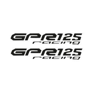 Derbi GPR 125 Decals (2pc) - Sport Bike Racing Fairing Logo Vinyl