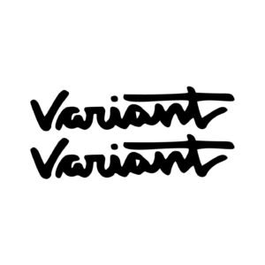 Derbi Variant Scooter Decals (2pc) - Body Panel Logo Vinyl Stickers