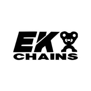 EK Chains Aftermarket Stickers (2-Pack) - Motorcycle Drive Chain Vinyl Decals