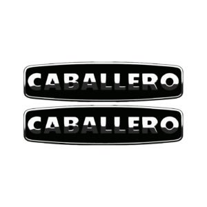 Fantic Caballero Scrambler Stickers – Motorcycle Decals (2-Pack)