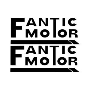 Fantic Style 2 Decals (2pc) - Off-Road Body Panel Logo Vinyl Stickers