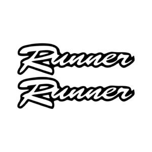 Gilera Runner Scooter Stickers – 50 125 200 SP VX Body Panel Decals (2-Pack)