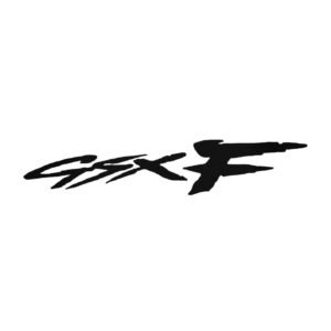 GSXF Stickers (2-Pack) - Suzuki Sport Touring Series Vinyl Decals