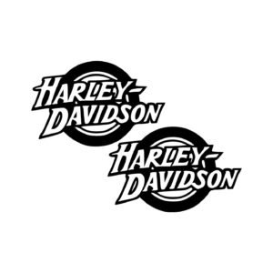 Harley-Davidson Style 3 Decals (2pc) - Touring Fairing & Panel Logo