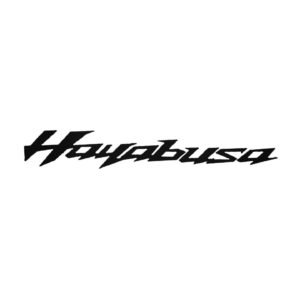 Hayabusa Style 2 Stickers (2-Pack) - Japanese Kanji Falcon Vinyl Decals