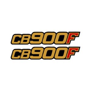 Honda CB900F Style 2 Stickers Decals (2-Pack) - Classic Superbike Branding