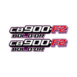 Honda CB900F2 Stickers – Vintage Naked Bike Classic Decals (2-Pack)