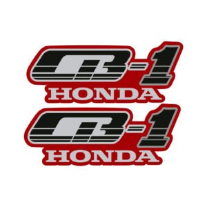Honda CB1 Stickers – Sport 400 Classic Fairing Panel Decals (2-Pack)