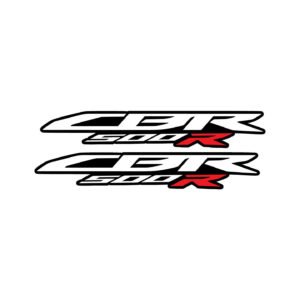 Honda CBR500 Sportbike Stickers – CBR500R CBR500F Motorcycle Decals (2-Pack)