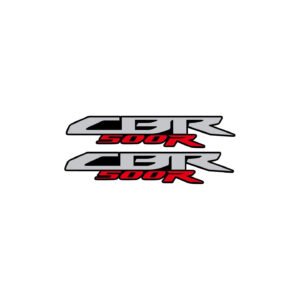 Honda CBR500 Style 2 Stickers Decals (2-Pack) - Aggressive Sport Graphics