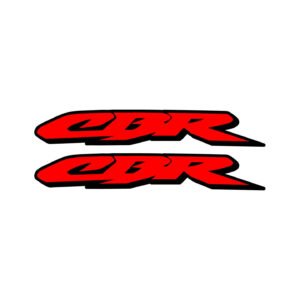 Honda CBR Sportbike Stickers – CBR600RR CBR1000RR Fireblade Motorcycle Decals (2-Pack)