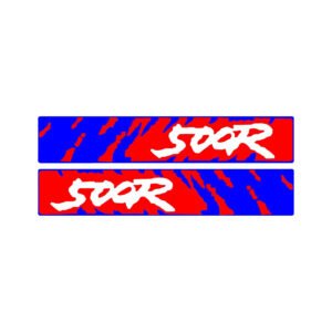 Honda CR500R Stripe Style 3 Decals (2pc) - Premium Race Look Off-Road Stickers