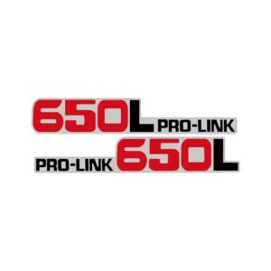 Honda CR650L Pro-Link Style 2 Decals (2pc) - Adventure Enduro Panel Stickers