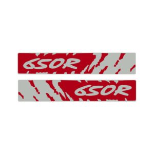 Honda CR650R Stripe Decals (2pc) - Retro Racing Striping Off-Road Stickers