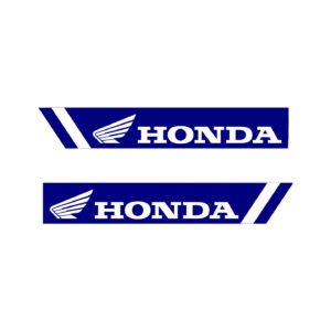 Honda CR Swingarm Graphic Decals (2pc) - Race Build Branding Stickers
