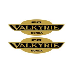 Honda F6C Valkyrie Style 2 Ed. 2 Decals (2pc) - Bold Graphics Body Panels