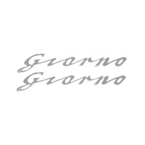 Honda Giorno Retro Scooter Decals (2pc) - Classic Urban Panel Stickers