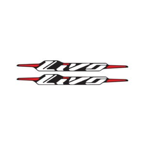Honda Livo 110 Style 3 Decals (2pc) - Premium Commuter Panel Graphics
