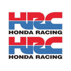 Honda HRC Stickers Style 3 – MotoGP Race Replica CBR Decals (2-Pack)