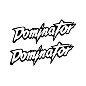 Honda NX650 Dominator Style 2 Stickers – Dual Sport Enduro Decals (2-Pack)
