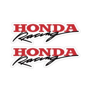 Honda Racing Performance Decals (2pc) - Sport Bike Fairing Graphics