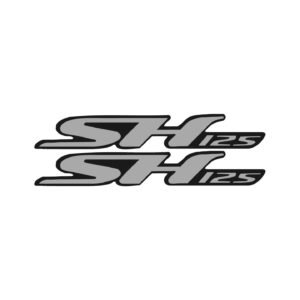 Honda SH125 Style 2 Stickers – SH 150 SH 300 Urban Scooter Decals (2-Pack)