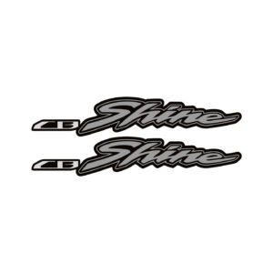 Honda Shine CB Commuter Decals (2pc) - Daily Rider Motorcycle Stickers