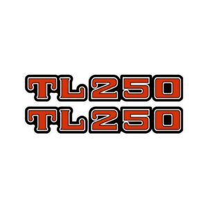 Honda TL250 Stickers – Classic Trials Competition Restoration Decals (2-Pack)
