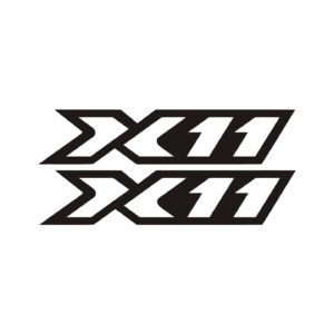 Honda X-Eleven Naked Sport Decals (2pc) - Streetfighter Bodywork Stickers