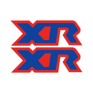 Honda XR Series Enduro Decals (2pc) - Trail Bike Branding Vinyl Stickers