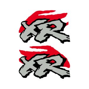 Honda XR Enduro Style 4 Stickers – XR250 XR400 XR600 XR650 Trail Bike Decals (2-Pack)