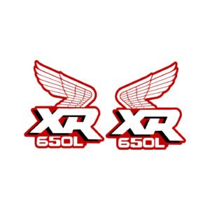Honda XR650L Stickers – Style 3 Wings Enduro Dual Sport Decals (2-Pack)