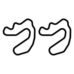 Jennings GP Stickers (2-Pack) - Florida Motorcycle Track Style Decals