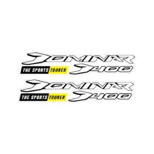 Kawasaki Dominar 400 Street Stickers (2pc) - Tank Side & Body Decals