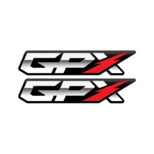 Kawasaki GPX Sportbike Stickers – GPX750R GPX600R Motorcycle Decals (2-Pack)