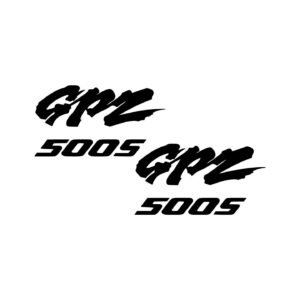 Kawasaki GPZ500S Sportbike Stickers – EX500 Ninja Fairing Decals (2-Pack)