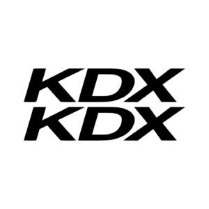 Kawasaki KMX Series Dirt Bike Stickers (2-Pack) - MX Side Panel Decals