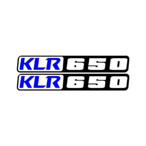 Kawasaki KLR650 Stickers – Adventure Expedition Fairing Decals (2-Pack)