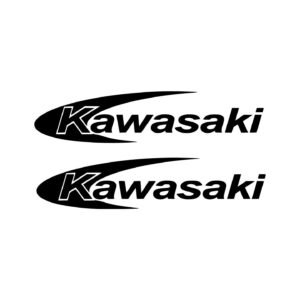 Kawasaki ZX-12R Sportbike Stickers – Ninja Supersport Motorcycle Decals (2-Pack)
