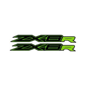 Kawasaki ZX-10R Ninja Style 7 Decals (2pc) - Aggressive Track Styling