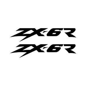 Kawasaki ZX-6R V2 Racing Stickers (2pc) - Sport Bodywork Vinyl Decals